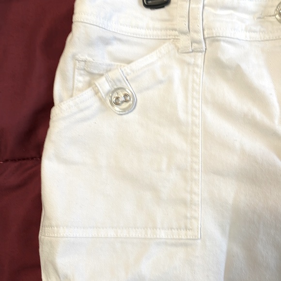 Women’s CBK Sport Wide Leg White Capris, Size 14 - Picture 2 of 6